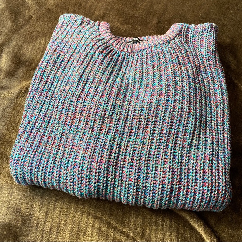 Multi-Colored Fisherman’s Sweater